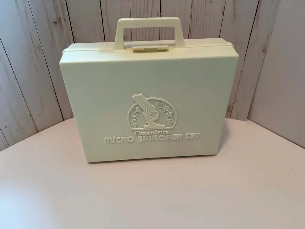 1980s Fisher-Price Micro Explorer Microscope Toy #3005